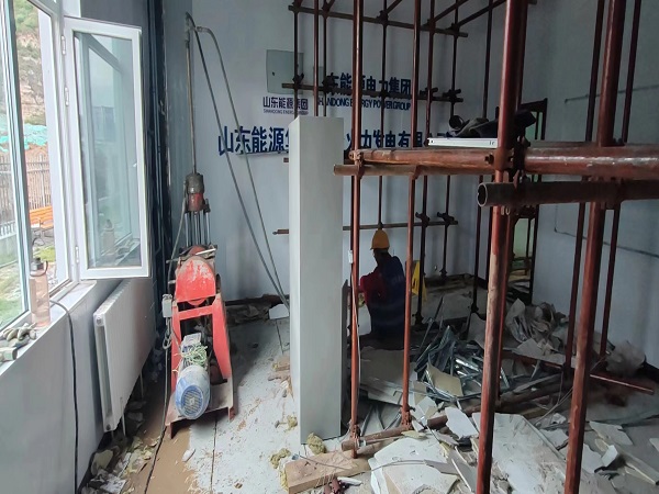 洛隆厂房基础沉降注浆加固